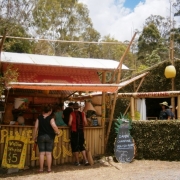 Bamboo Structures Woodford Folk Festival