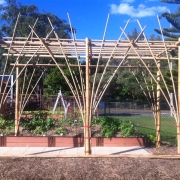 Bamboo arbour